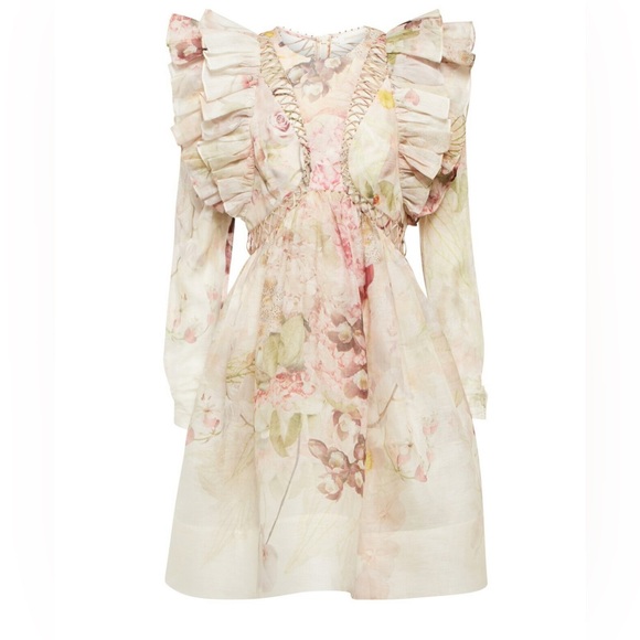 Zimmermann Dresses & Skirts - ZIMMERMAN NWOT long sleeve princess minidress